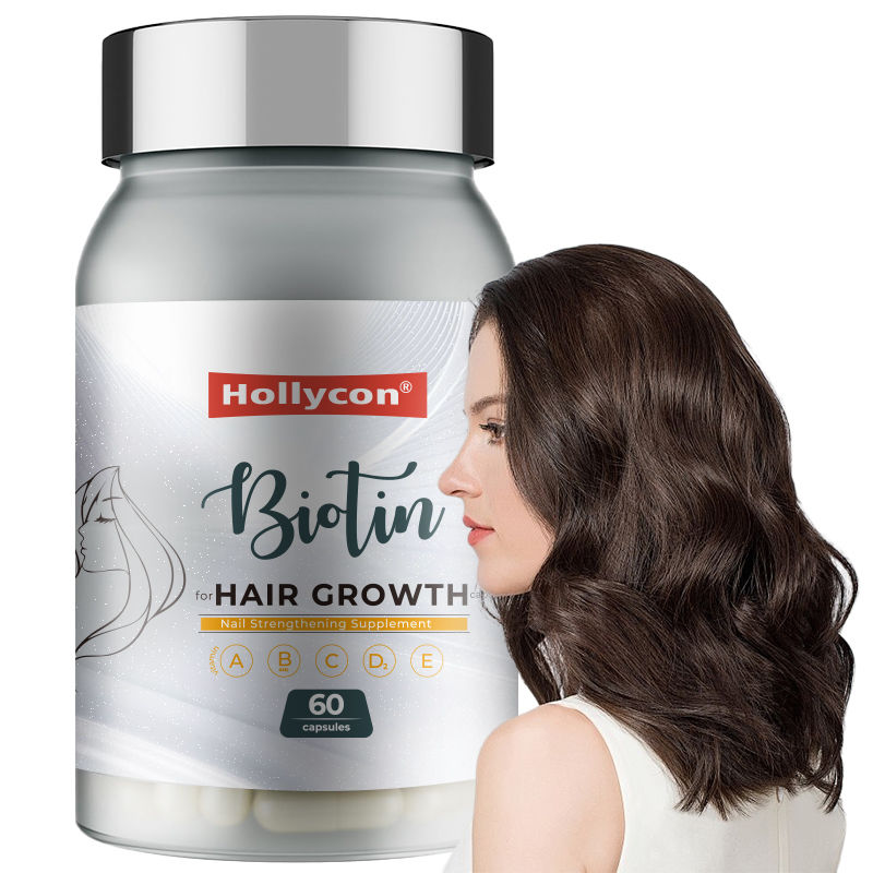 Haargroeikapsules OEM Private Label Nagelversterker Supplement Ondersteuning Sterke Nagels Huidverzorging Haar Gezondheid Biotine