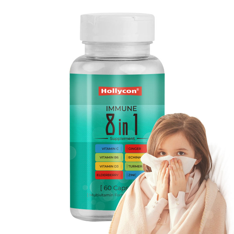 Immuunondersteunende capsules OEM-label Multivitamine formule supplement voor volwassenen helpt om de immuunsysteemfunctie te bevorderen