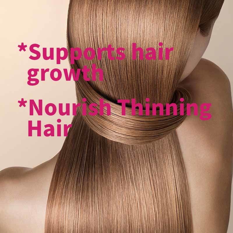 Factory in Stock Private Label Hair Growth Tablets Containing Vitamin C and Collagen Hair Growth Dietary Hair Growth Supplement