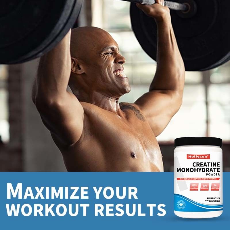 OEM Gemicroniseerde Creatine Monohydraat Creatine Supplement 5000mg Bodybuilding Sport Voeding Creatine Monohydraat Poeder