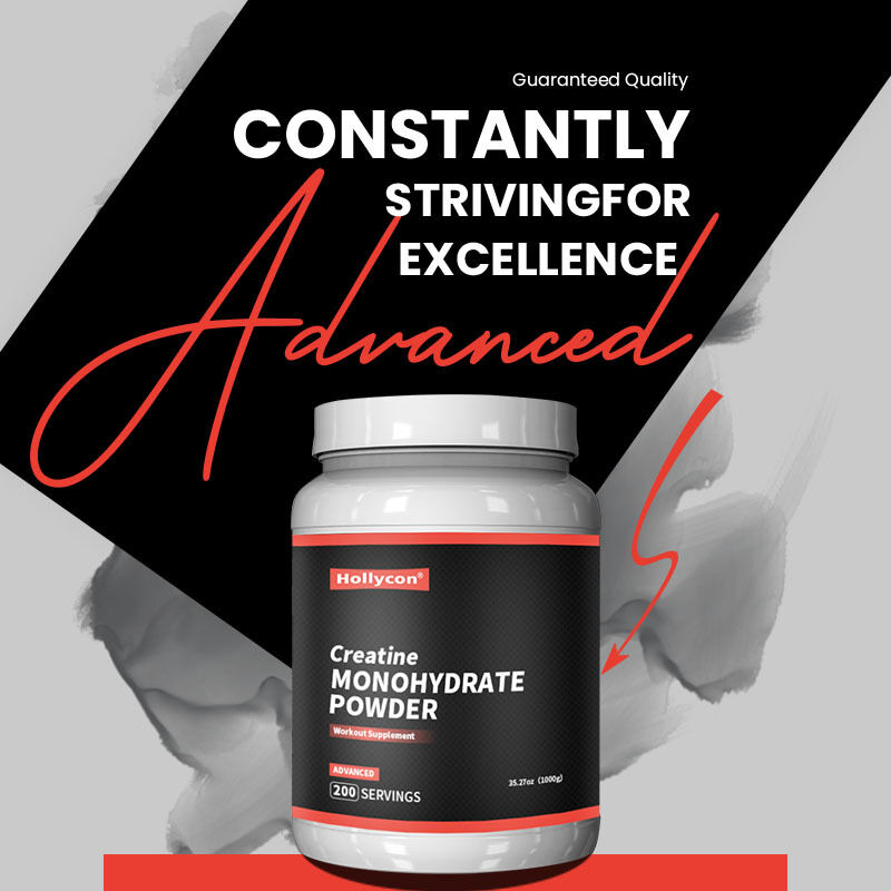 OEM Micronized Pre Workout Post Workout Supplement voor Mannen en Vrouwen Energie Ondersteuning Gemakkelijk te mengen Creatine Monohydraat Poeder