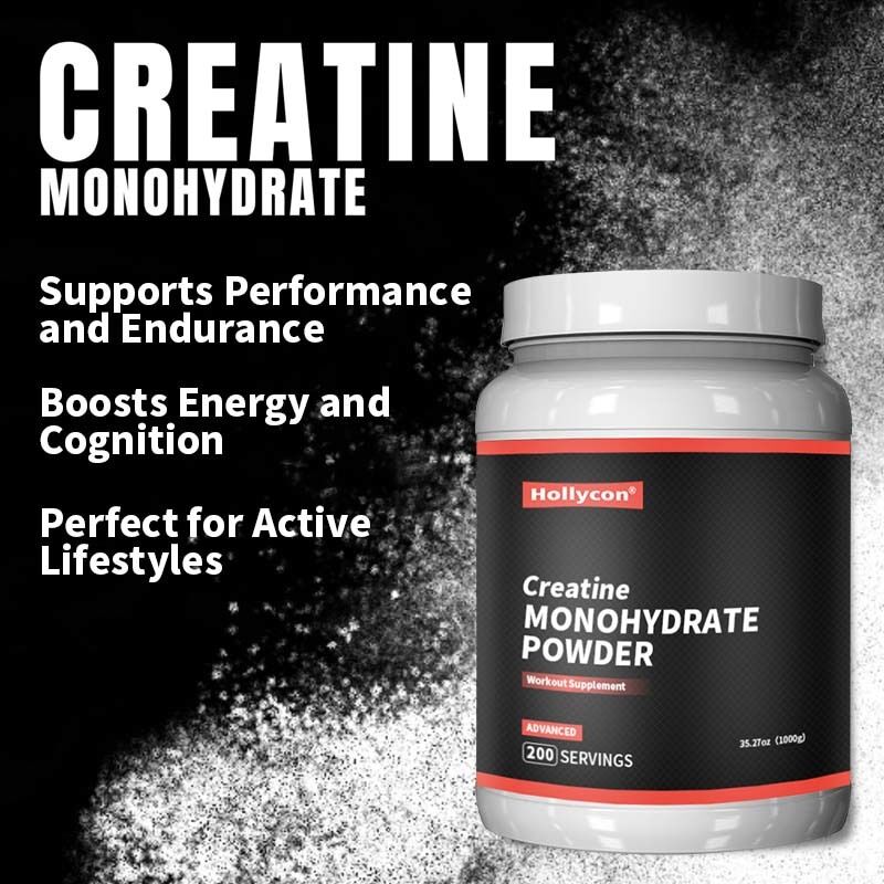 OEM Micronized Pre Workout Post Workout Supplement voor Mannen en Vrouwen Energie Ondersteuning Gemakkelijk te mengen Creatine Monohydraat Poeder
