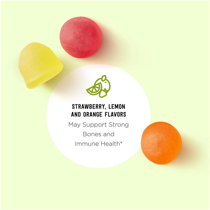 OEM Biologische Kinderen Vitamine D3 Vitamine D3 Supplement Gummy Bot- en Immuungezondheid Vitamine D3 Gummies