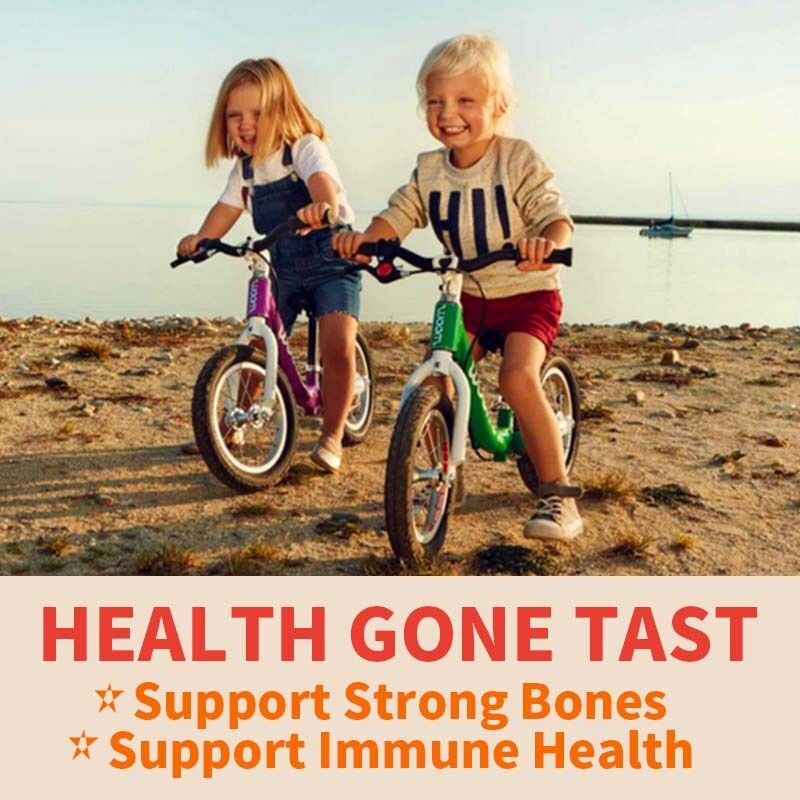 OEM Biologische Kinderen Vitamine D3 Vitamine D3 Supplement Gummy Bot- en Immuungezondheid Vitamine D3 Gummies