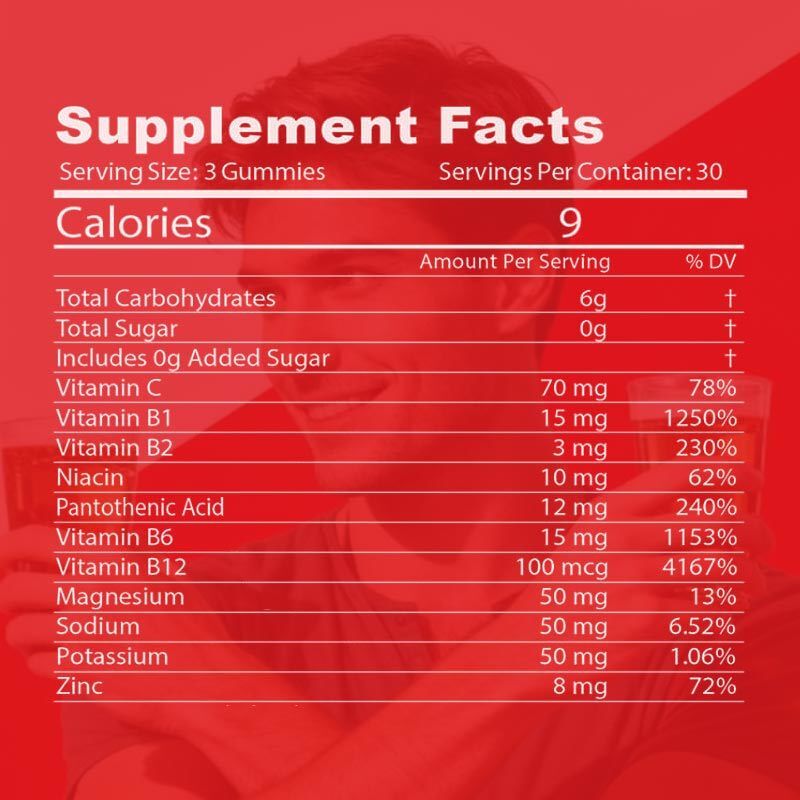 OEM Happy Hour Gummies Supplement Pre Game Party Hydratatie Elektrolyten Alcohol DHM Melkdistel Na het drinken van Gummy