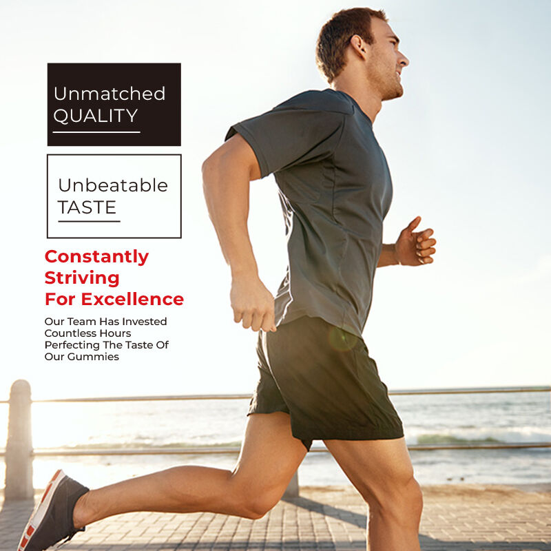 Privélabel Shilajit Mensen Gummies Fulvzuur Zukkervrij Supplement Houd normaal energieniveau en immuunsysteem