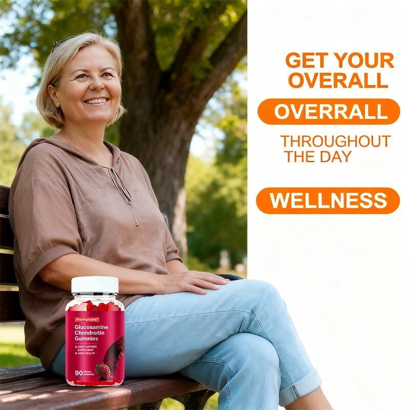 OEM Extra Strength Joint Support Supplement met MSM & Elderberry Flexibility Glucosamine Chondroïtine Gummies