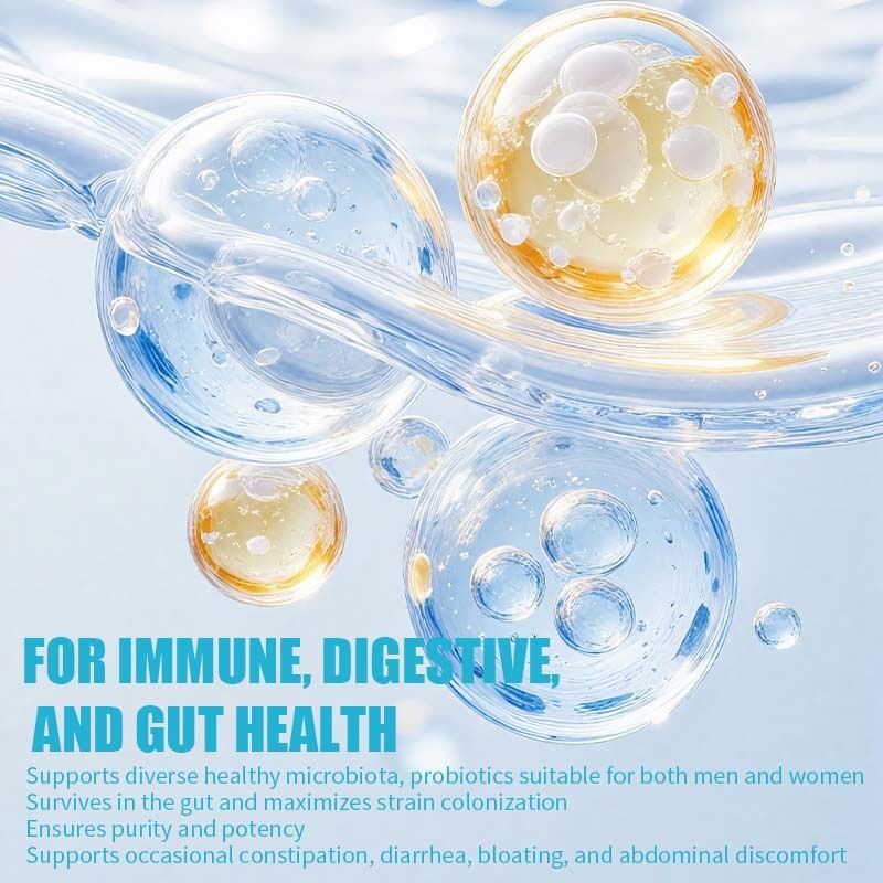 OEM ODM Custom Probiotics 60 Billion CFU for Adults Daily Gut Health & Immune System Support