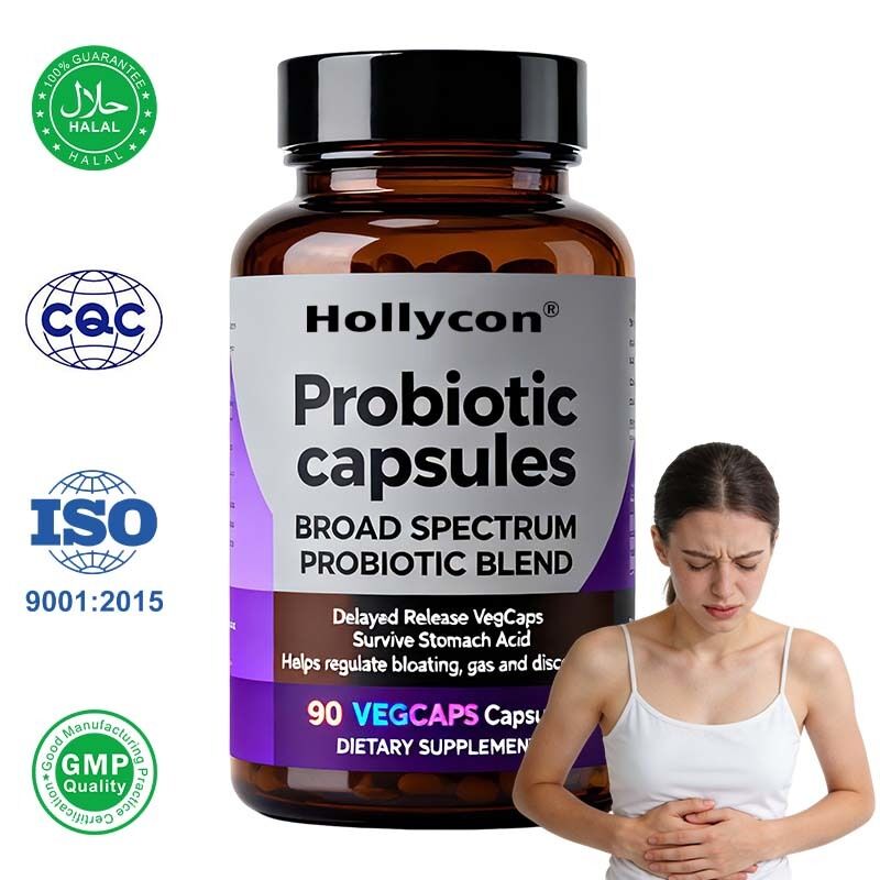 OEM ODM Houdbare Probiotica Pillen Acidophilus met Prebioticum voor Mannen Vrouwen Darm & Immuungezondheid