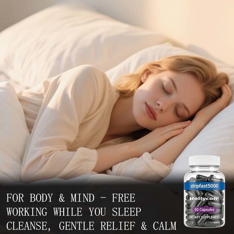 Fabrieksmatig gewichtsbeheer capsules voor lichaam en geest, vrije werking, slaapreiniging, milde verlichting, kalme ontspanning, voedingssupplement