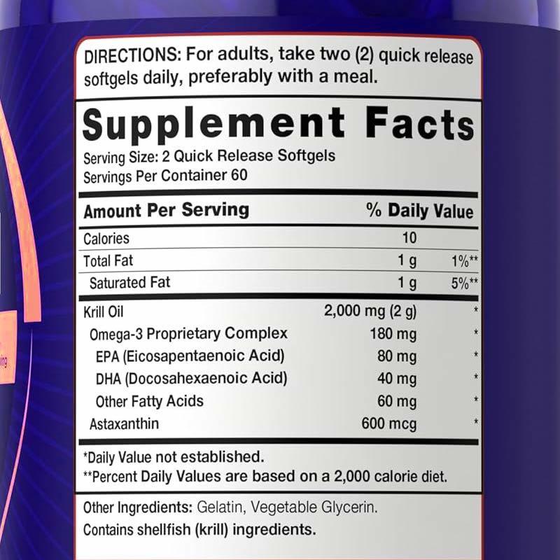OEM/ODM Premium Omega-3 Krill Oil Softgels Geconcentreerde EPA DHA voor hart-hersengezondheid