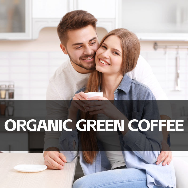OEM ODM Premium Gewichtsbeheersing Metabolisme Ondersteuning Gebotteld Voedingssupplement Groene koffiepoeder