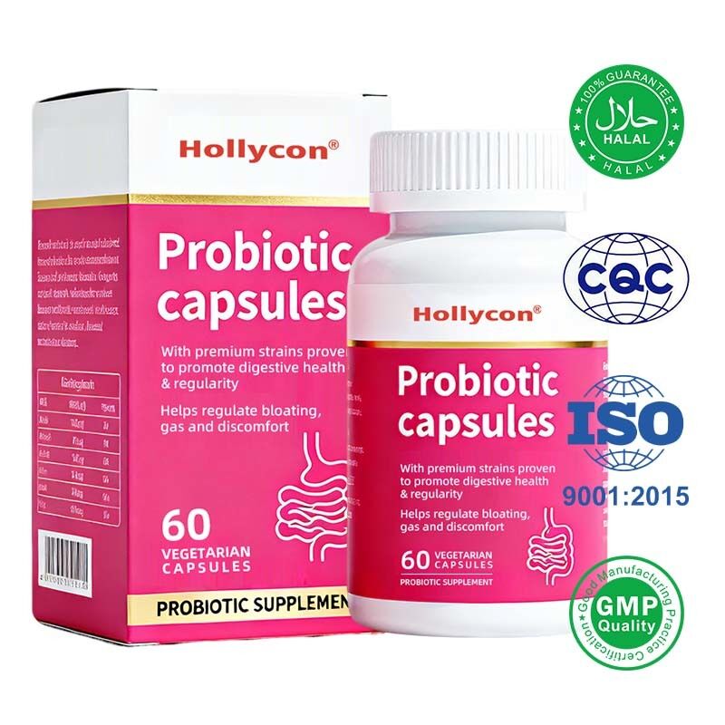 Probiotische capsules met een hoge potentie voor darmgezondheid en spijsvertering 46 miljard CFU Bifido Probiotische mengsel Vrouwenverzorging Probiotische capsules