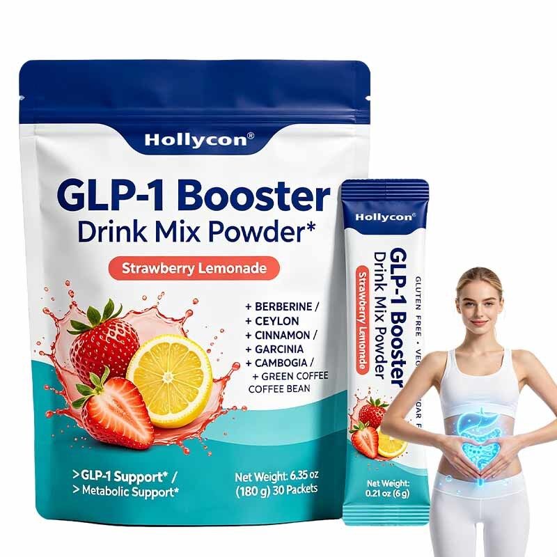 Gebalanceerd plantaardig voedingsmiddel drank mengpoeder met handige instant formule in draagbare enkele zakjes