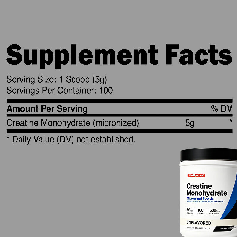 Hoge zuiverheid gemicroniseerd creatine monohydraat poeder voor fitness dagelijkse voedingsstoffen met een gemakkelijk oplosbare textuur