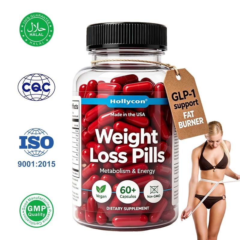 Op maat gemaakte OEM Private Label Botanical Compound Plant Capsules met 60 capsules per fles voor een evenwichtige dagelijkse interne conditie