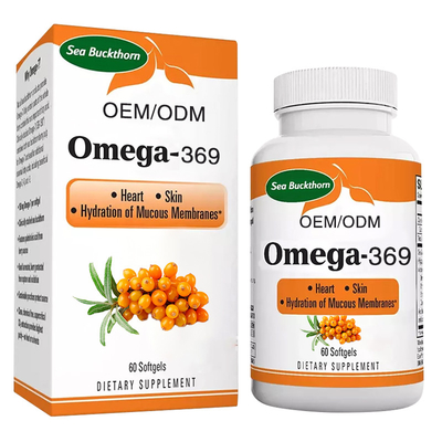 Van de douaneDuindoorn het Omega 3 Softgels Supplement van Epa voor het Opvoeren van Immuniteit