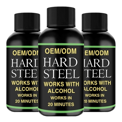 OEM 60ml Vloeibare Supplementen van het Mensen de Harde Staal voor Mannelijke Uithoudingsvermogenverhoging