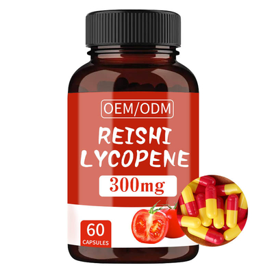 OEM Mannelijke Lycopene van Reishi van Verhogingssupplementen Capsules 300 MG