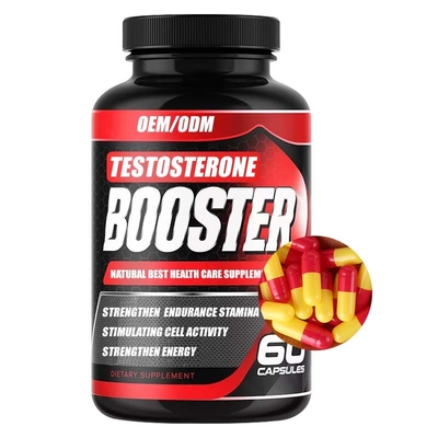 Douane Logo Men Booster Capsules Supplements voor Mensen