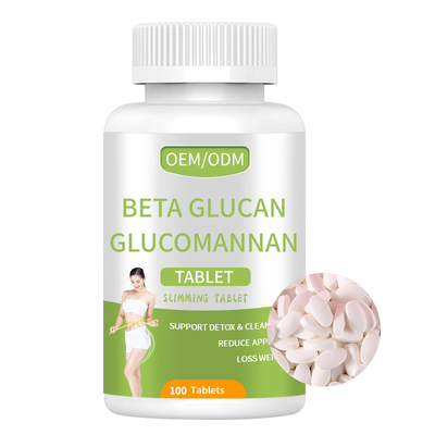 De Slanke Tablet van douanebeta glucan clucomannan tablets body