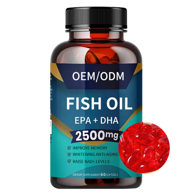 Verbeter de Supplementenoem omega-3 van Geheugensoftegels Vistraan voor Hersenen