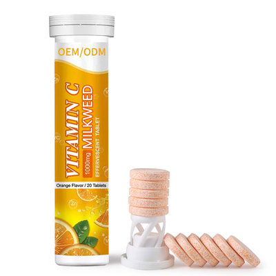 Van de de Biotinevitamine van vitamine Cmilkweed van het Haargummies van Gummies de Gezonde Bruisende Tabletten