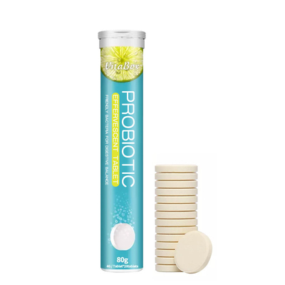 Probiotic OEM van de Tablettengummies van de Biotinevitamine Bruisende