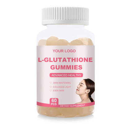 Huid die Originele Glutathione Tabletten Gummies 1000mg met de Toon van de Collageen zelfs Huid witten