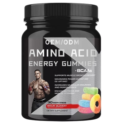 Van de Verhogingssupplementen van MSDS Mannelijke ODM van het Aminozuurgummies