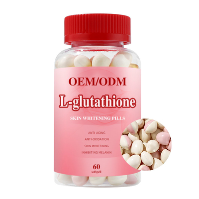Het anti Verouderen Wittende Glutathione Pillentabletten 60 Softgel