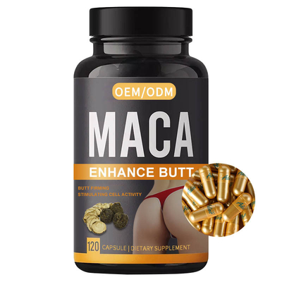 Van het de Wortelsupplement van GMPC de Zwarte Maca Gouden Capsules van Maca voor Vrouwen