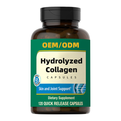 OEM Peptides Capsules van het Proteïnenhydrolysate Gehydroliseerde Collageen voor het Anti Verouderen