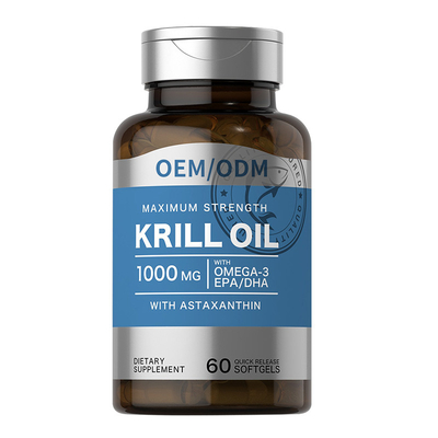 OEM Halal Vistraan Omega 3 Softgels Epa Dha Supplement voor het Verminderen van Cholesterol
