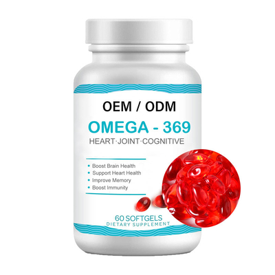 De Veganist Omega 3 Supplementen Softgels Epa Dha van de hartgezondheidszorg
