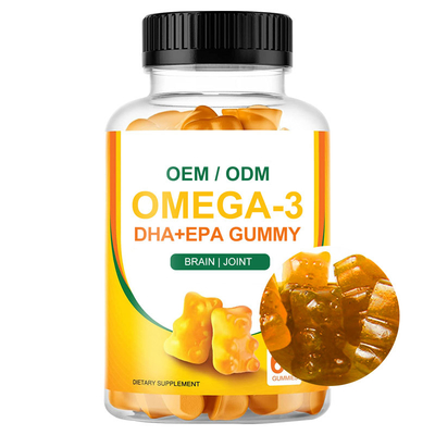 Veganistdha EPA Omega 3 Softgels Gummies Supplementen Brain Joint Protect