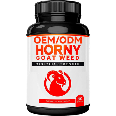 ODM de Mannelijke Capsules van het de Geitonkruid van Verhogingssupplementen Hoornen