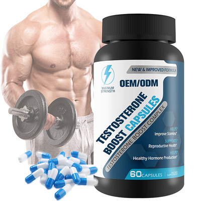 Van de Verhogingscapsules van GMPC het Mannelijke van het het Hormoonsaldo Supplement van de de Mensen Reproductieve Gezondheid