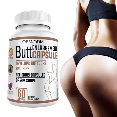 OEM Privé kruiden billenvergroting capsules Maca wortel billenbooster voor vrouwen