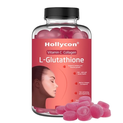 Anti het Verouderen Supplementenoem Collageen l-Glutathione Gummies-Huid die Pillen wit