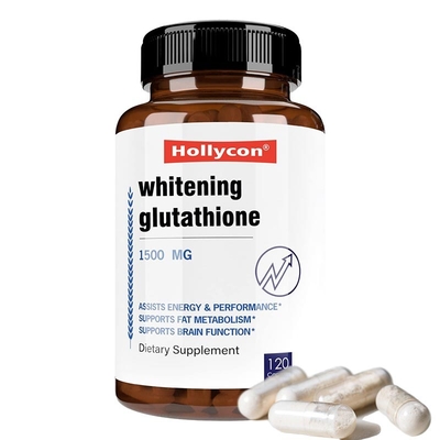 Het l-Glutathione van het douaneembleem Capsuleshuid die de Huidzorg witten van Pillensupplementen