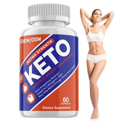 Van het de Capsulesgewicht van FDA Keto Slank Keto van het het Beheersverlies Vet Supplement voor Vrouwen en Mannen
