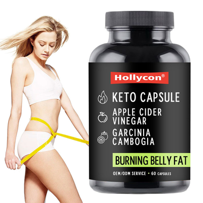 Snelle Keto van het Gewichtsverlies Slanke Geschikte het Beheersketo van het Pillen100mg Gewicht Vermageringsdieetcapsules