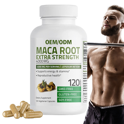 Boost Energy Maca Wortel Supplement Extra Kracht 4000mg Per Portie 120 Capsules