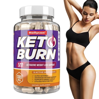 OEM van gezondheidszorgsupplementen Keto van de Steunbrandwond Vette de Capsulespillen van het Gewichtsverlies