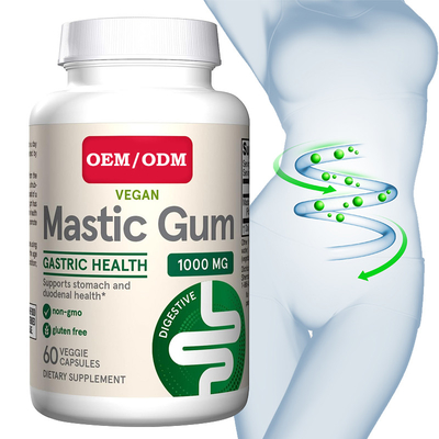 OEM de Capsules1000mg Gastro-intestinale Gezondheid Immune en Mondelinge Wellness van de Mastiekgom