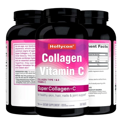 OEM van collageensupplementen van de Haarhuid en Spijker Tabletten van de Steun de Organische Vitamine C