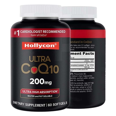 Aangepaste Supplementenoem Coenzyme Q10 Supplementen Softgels