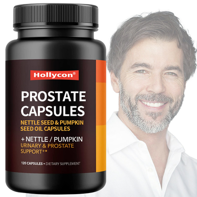 Van het de Netelzaad van voedsel de Veilige Prostate Capsules Olie van het de Pompoenzaad voor Mensenprostatitis