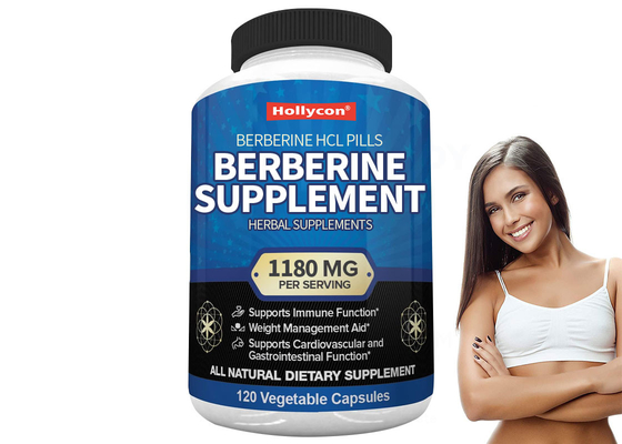 120 Capsules Voedingssupplementen Immuunsysteem Booster Supplement Berberine HCl Pillen